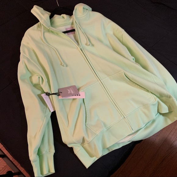 Aritzia Cozy Fleece Boyfriend Zip-Up Hoodie - Picture 3 of 3
